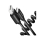 Kabel AXAGON BUCM-AM10TB Kabel Twister USB-C - USB-A, 0,6m, USB 2.0, 2.4A, ALU, PVC Czarny